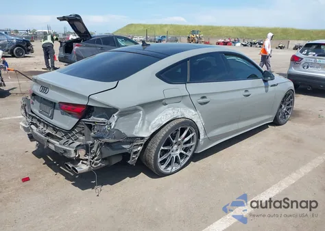 2021 Audi S5 Sportback Prestige from USA, damaged, VIN WAUB4CF52MA036853